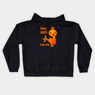 always cheerful all the time Kids Hoodie